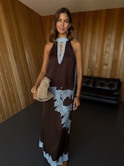 Never Fully Dressed Brown Mara Tilly Dress - Image 6 of 14