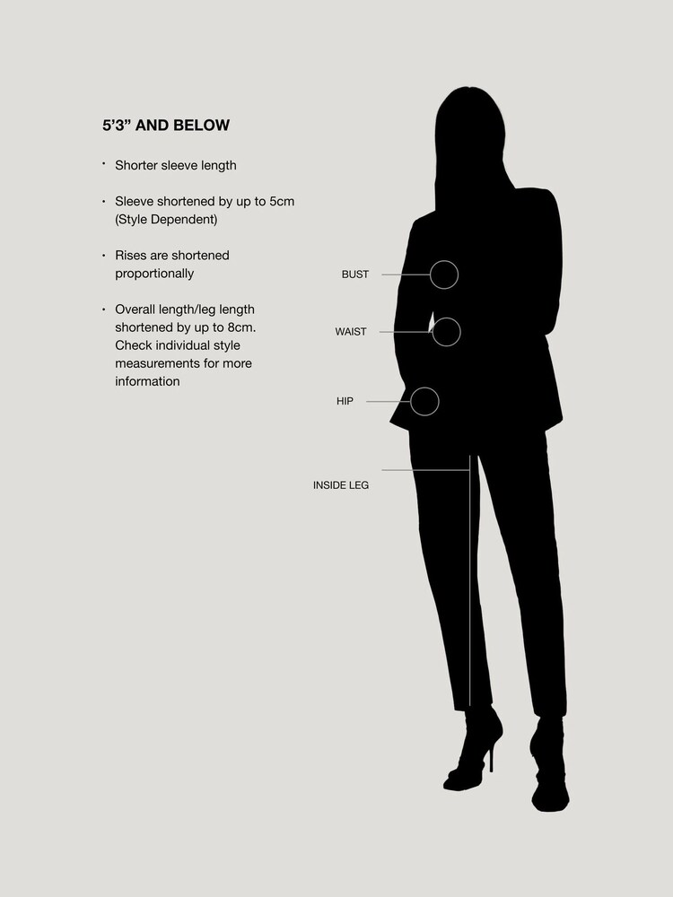 Reiss Navy Priya Petite Twill Patch-Pocket Flared Trousers - Image 8 of 8 Reiss Navy Priya Petite Twill Patch-Pocket Flared Trousers - Image 8 of 8