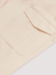 Reiss Light Stone Robinson Cotton-Lyocell Cargo Trousers - Image 6 of 6