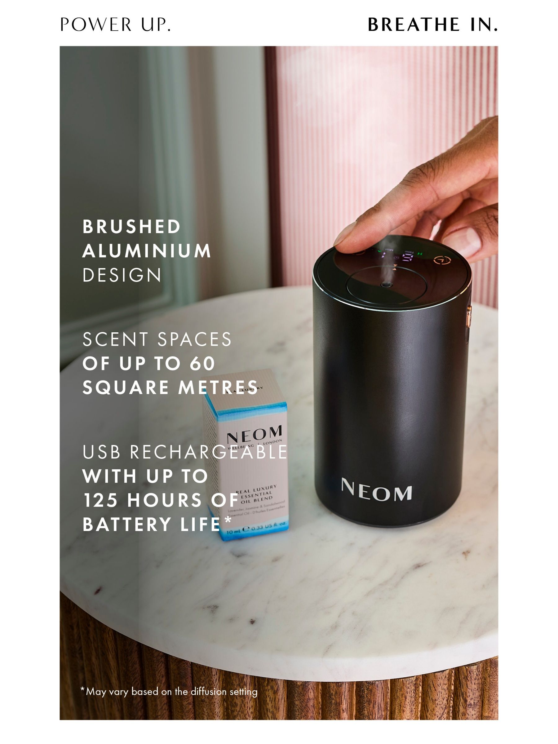 Buy NEOM Wellbeing Pod Mini+ Waterless Essential Oil Diffuser from