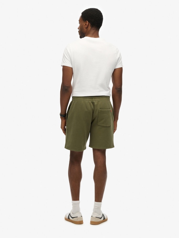 Superdry Green Micro Logo Shorts - Image 2 of 7