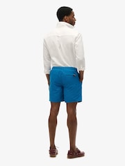 Blau - Superdry Premium Emb 17 Badeshorts - Bild 3 von 9