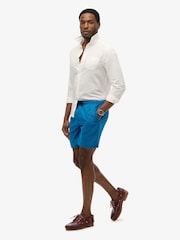 Blau - Superdry Premium Emb 17 Badeshorts - Bild 5 von 9