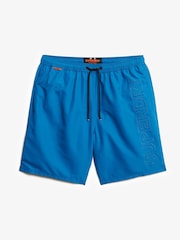 Blau - Superdry Premium Emb 17 Badeshorts - Bild 7 von 9