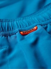 Blau - Superdry Premium Emb 17 Badeshorts - Bild 9 von 9