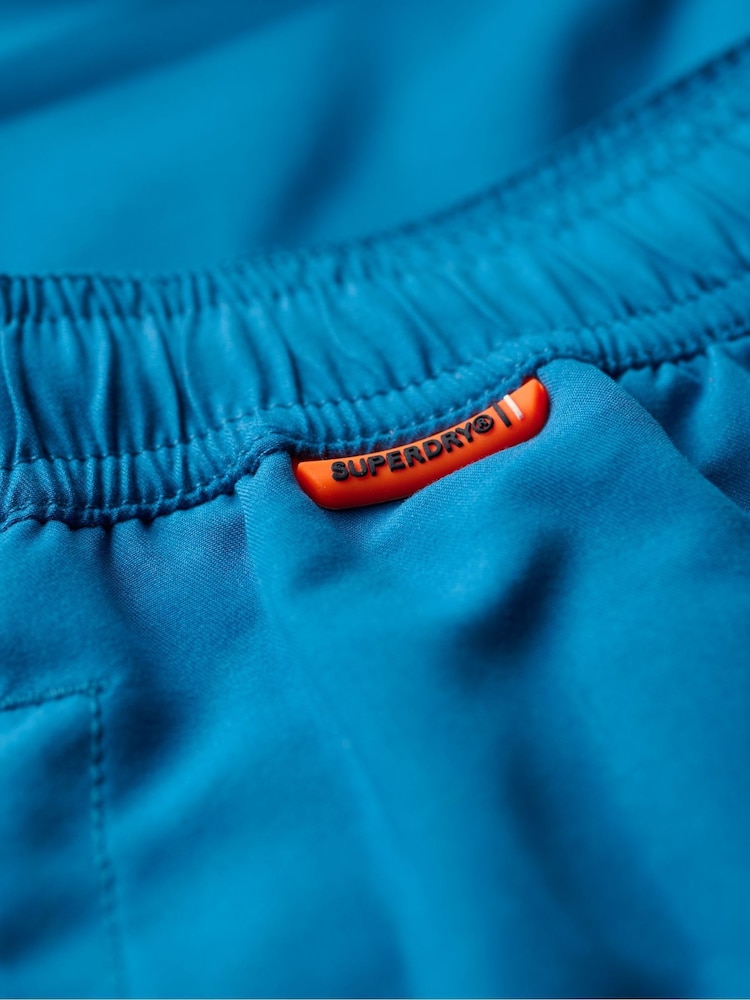 Blau - Superdry Premium Emb 17 Badeshorts - Bild 9 von 9