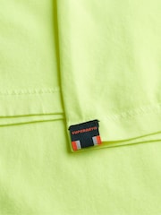 Superdry Yellow Classic Essential 100% Cotton T-Shirt - Image 6 of 6