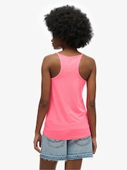 Superdry Pink Studios Strappy Vest - Image 2 of 7