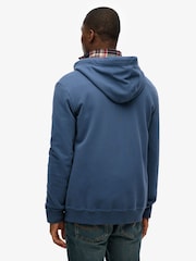 Superdry Blue Essential Logo Zip Hoodie - Image 2 of 6