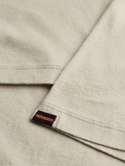 Superdry Nude Classic Essential 100% Cotton T-Shirt - Image 4 of 4