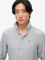 Camisa de linho Superdry Embroidered Vacation 100% - Imagem 4 de 6