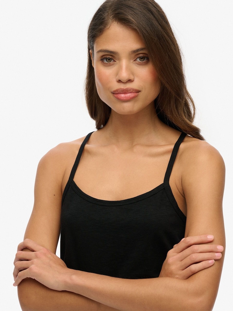 Superdry Black Studios Strappy Vest - Image 4 of 7