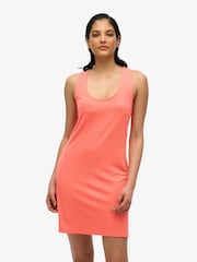 Superdry Pink Vest Mini Dress - Image 1 of 3