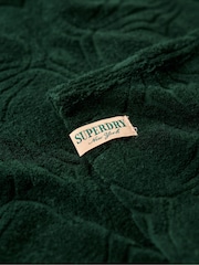 Superdry Green Country Club Towelling Shirt - Image 5 of 6