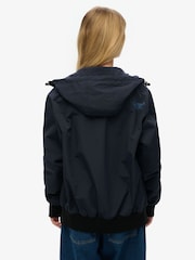 Superdry Oversized 100% Cotton Surplus Nylon Hooded Bomber Jacket - Imagem 2 de 7