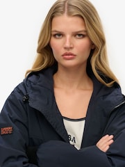 Superdry Oversized 100% Cotton Surplus Nylon Hooded Bomber Jacket - Imagem 4 de 7
