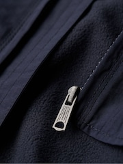 Superdry Oversized 100% Cotton Surplus Nylon Hooded Bomber Jacket - Imagem 6 de 7