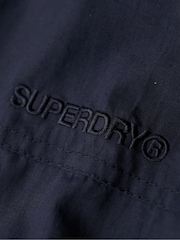 Superdry Oversized 100% Cotton Surplus Nylon Hooded Bomber Jacket - Imagem 7 de 7