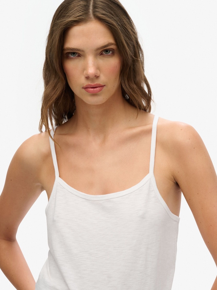 Superdry White Studios Strappy Vest - Image 4 of 6