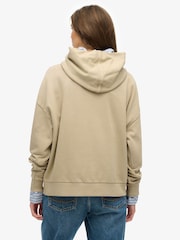 Superdry Embroidered Core Logo Relaxed 100% Cottton Hoodie - Imagen 4 de 7