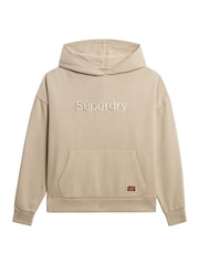 Superdry Embroidered Core Logo Relaxed 100% Cottton Hoodie - Imagen 5 de 7