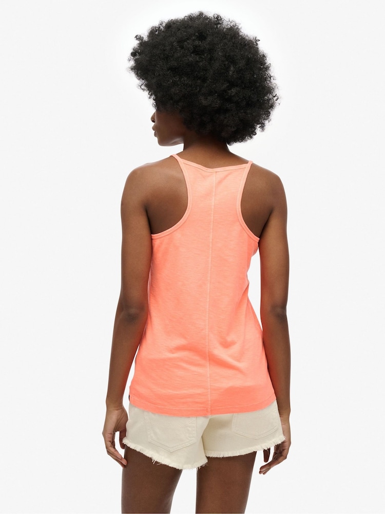 Superdry Orange Studios Strappy Vest - Image 2 of 6