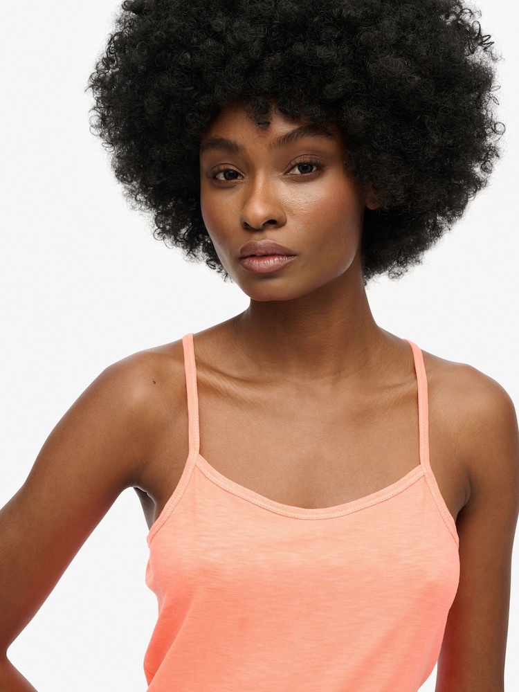 Superdry Orange Studios Strappy Vest - Image 4 of 6
