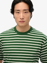 Superdry Green Merchant Stripe T-Shirt - Image 3 of 4