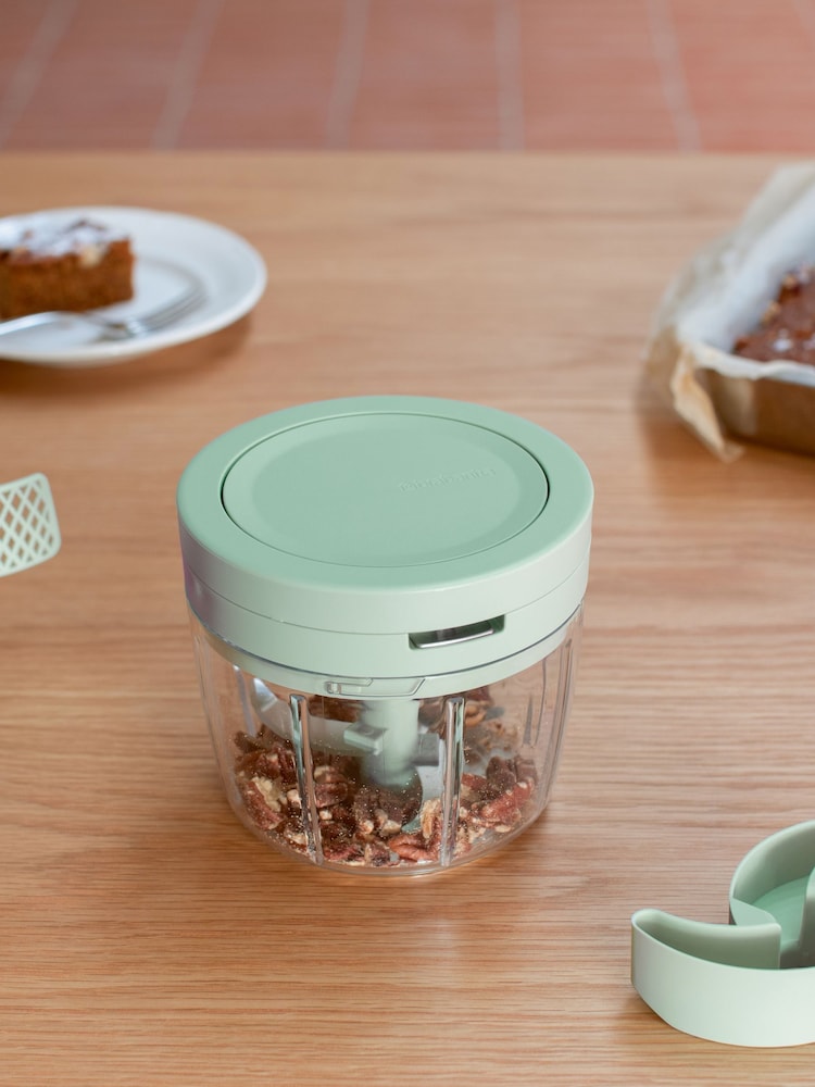 Brabantia Jade Green Tasty+ Manual Food Chopper - Image 2 of 6