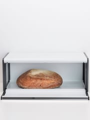 Brabantia White Fall Front Bread Bin - Image 5 of 6