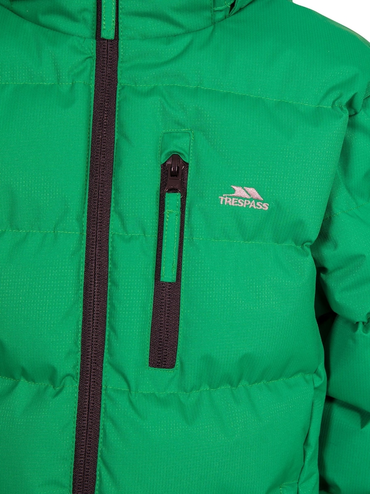 Trespass Green Boys Tuff Jacket - Image 4 of 4