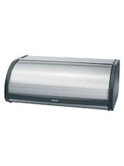 Brabantia Matt Steel Fingerprint Proof Roll Top Bread Bin - Image 4 of 5