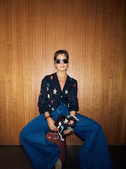 Never Fully Dressed Black Star Cardigan - Image 3 of 4