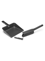 Brabantia Dark Grey SinkSide Dust Pan and Brush Set with Comb - Image 3 of 6