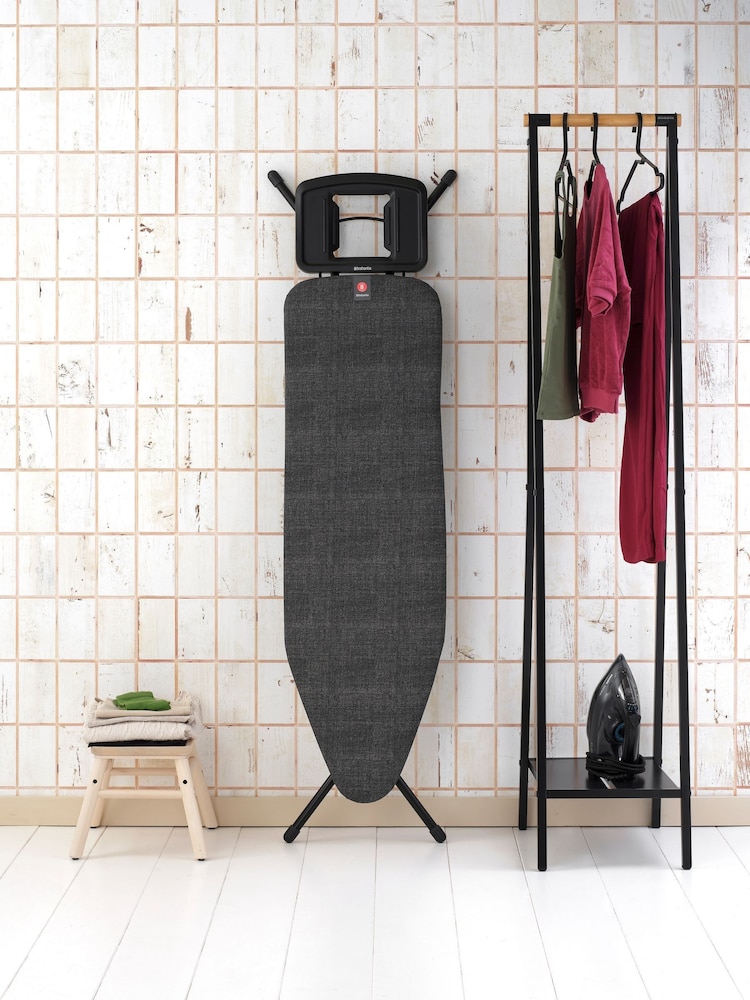 Brabantia Denim Grey Ironing Board Size B with Solid Steam Iron Rest - Image 1 of 5