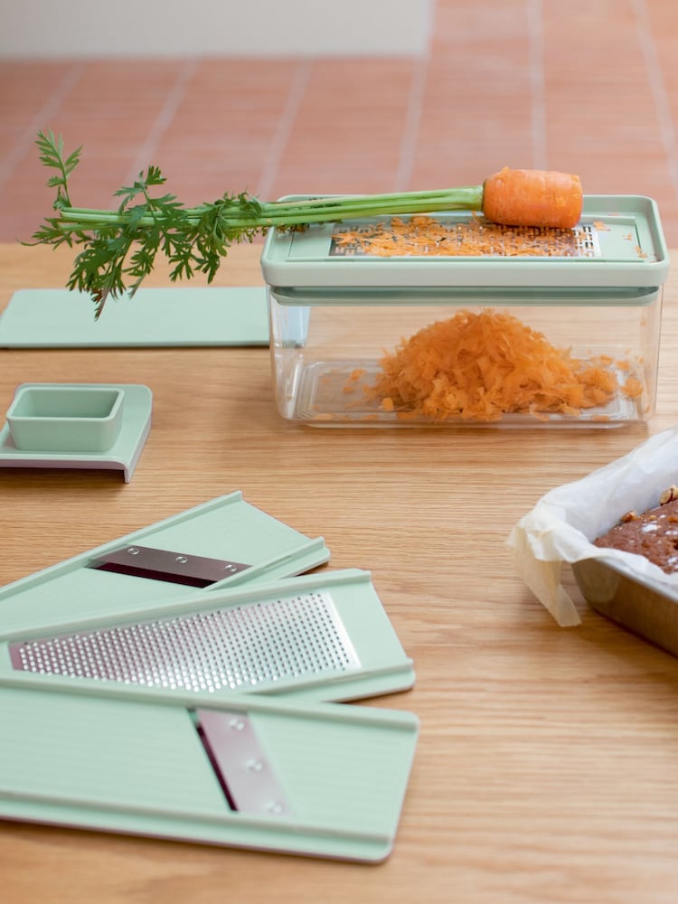 Brabantia Jade Green Tasty+ Slicer and Grater Set - Image 1 of 6