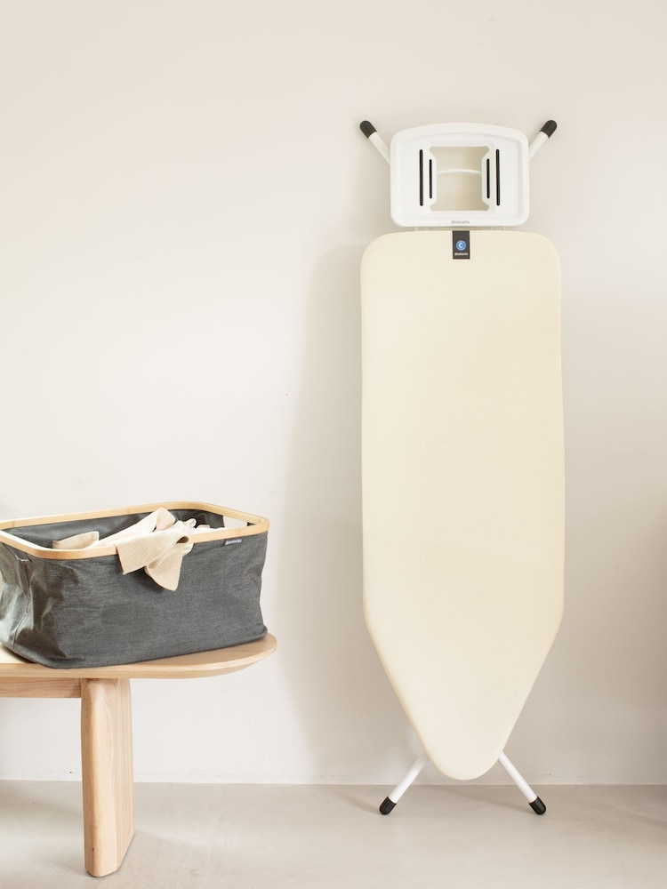 Brabantia Ecru Ironing Board Size C with Solid Steam Iron Rest - Image 1 of 6