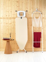 Brabantia Ecru Ironing Board Size C with Solid Steam Iron Rest - Image 5 of 6