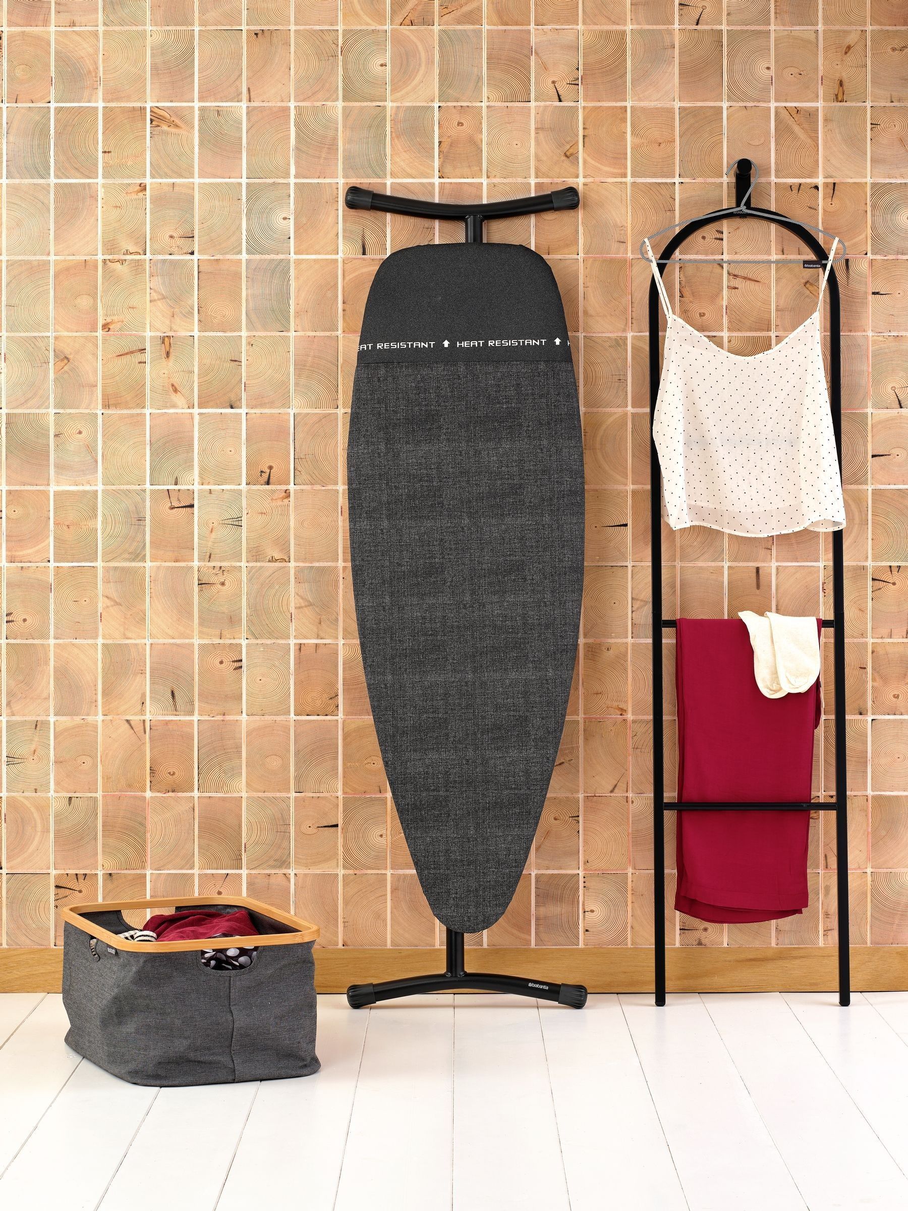 Brabantia Ironing Board D - Extra Large 135x45cm - Denim Black, Black - Image 2