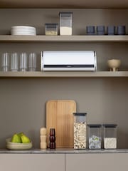 Brabantia White Roll Top Bread Bin - Image 1 of 6