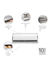 Brabantia White Roll Top Bread Bin - Image 2 of 6