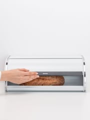 Brabantia White Roll Top Bread Bin - Image 6 of 6