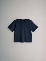 The Set Black/Navy 8 Pack Short Sleeve Skater T-Shirts - Image 9 of 11
