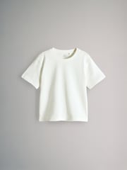 The Set Navy/Stripe/Light Blue/Cream 4 Pack Heavyweight Skater T-Shirts - Image 2 of 7