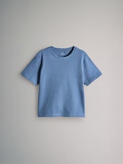 The Set Navy/Stripe/Light Blue/Cream 4 Pack Heavyweight Skater T-Shirts - Image 5 of 7