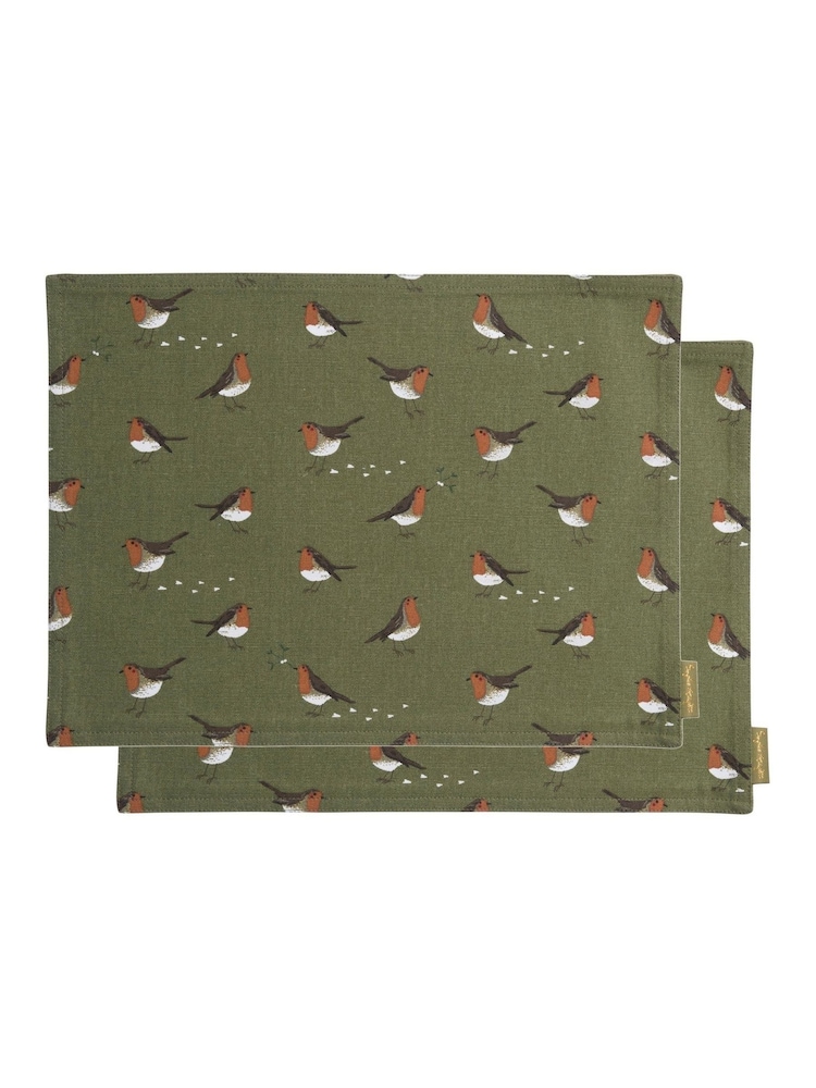 Sophie Allport Set of 2 Robin Fabric Placemats - Slika 2 iz 2