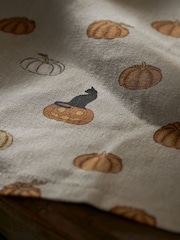 Sophie Allport Set of 4 Natural Trick or Treat Napkins - Image 2 of 3