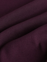 The Set Chocolate Brown/ Pink/Cream 4 Pack Ribbed Henley Long Sleeve T-Shirts - Image 7 of 7