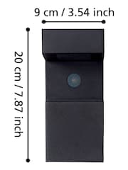 Eglo Baracconi LED Solar Aluminium Wall Light - Изображение 5 из 6