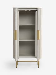 Light Grey Valencia Storage Console Cabinet - Image 6 of 8